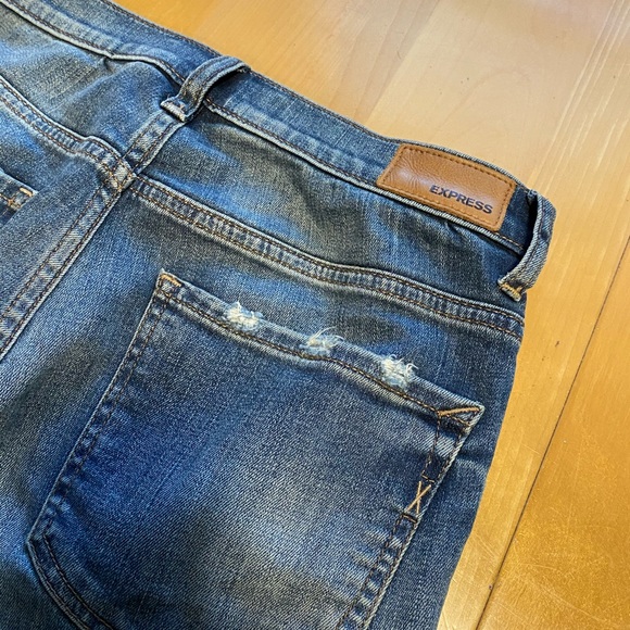 Express Original Girlfriend High Rise Jeans - Picture 9 of 10